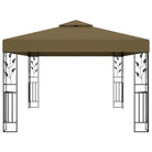 Tuinpaviljoen met dubbel dak van gepoedercoat staal voor buitenevenementen - Partytenten & prieëlen