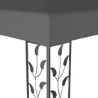 Tuinpaviljoen met sierlijke bloemendetails voor buitenplezier - Partytenten & prieëlen
