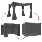 Tuinpaviljoen voor gezellige buitenmomenten met stevig stalen frame - Partytenten & prieëlen