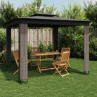 Tuinpaviljoen voor sterke wind en langdurig buitengebruik - Antraciet / 2.94 x 2.94 m / 1 - Partytenten & prieëlen