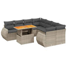 Tuinset in grijs materiaal met gepoedercoat staal afmetingen stevig en stijlvol - Tuinsets