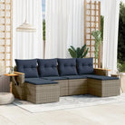 Tuinset in grijs materiaal met gepoedercoat staal en elegante afmetingen - Grijs / Zonder tafel - Tuinsets