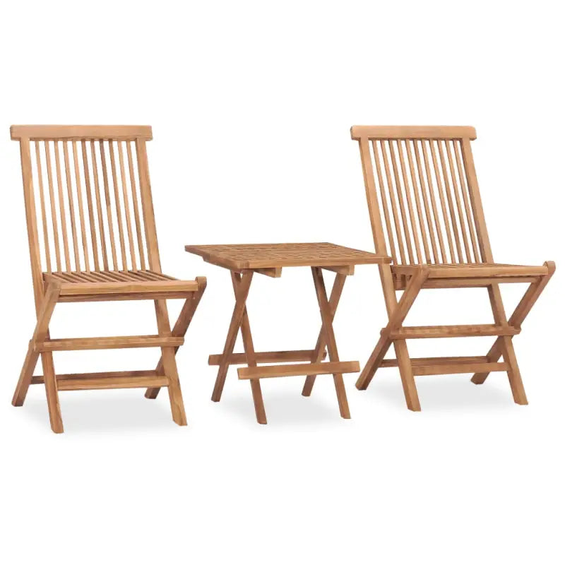 Tuinset in hard teakhout met fijn geschuurde afwerking - Vierkant - Tuinsets