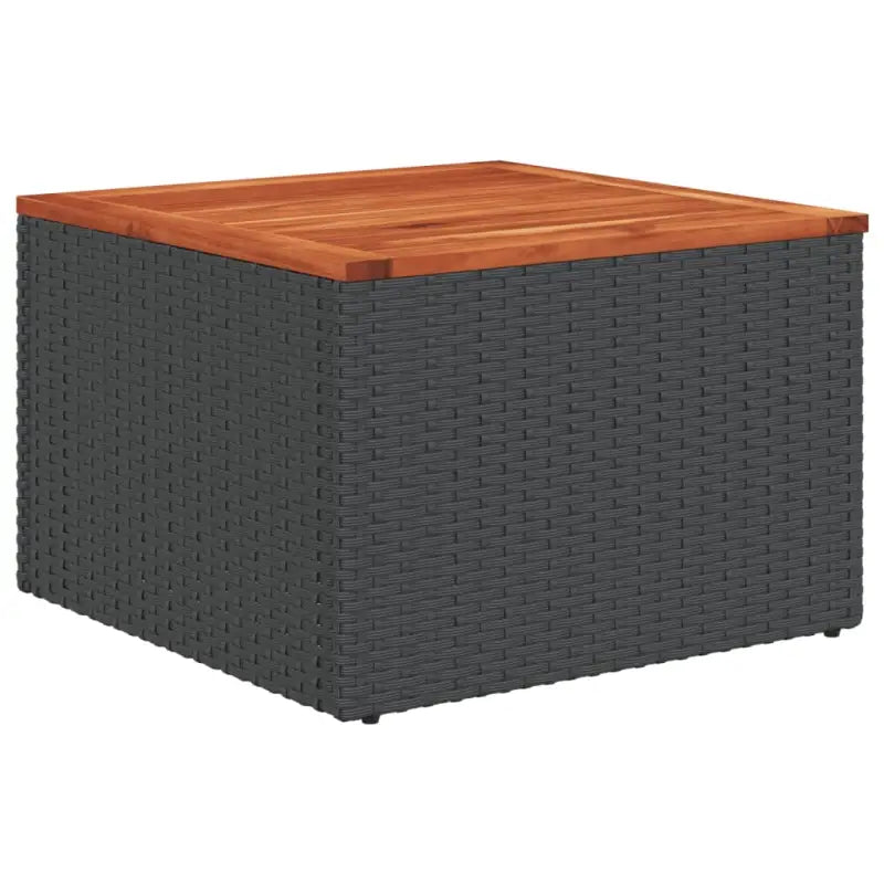 Tuinset in zwart materiaal met waterdichte tas en gepoedercoat staal - Tuinsets