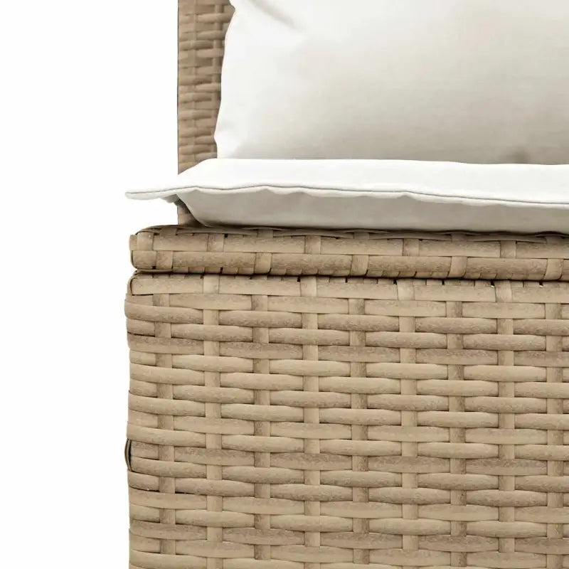 Tuinset met beige materiaal en gepoedercoat staal afmetingen - Tuinsets
