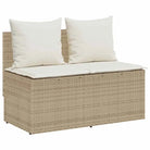 Tuinset met beige materiaal en gepoedercoat staal afmetingen - Tuinsets