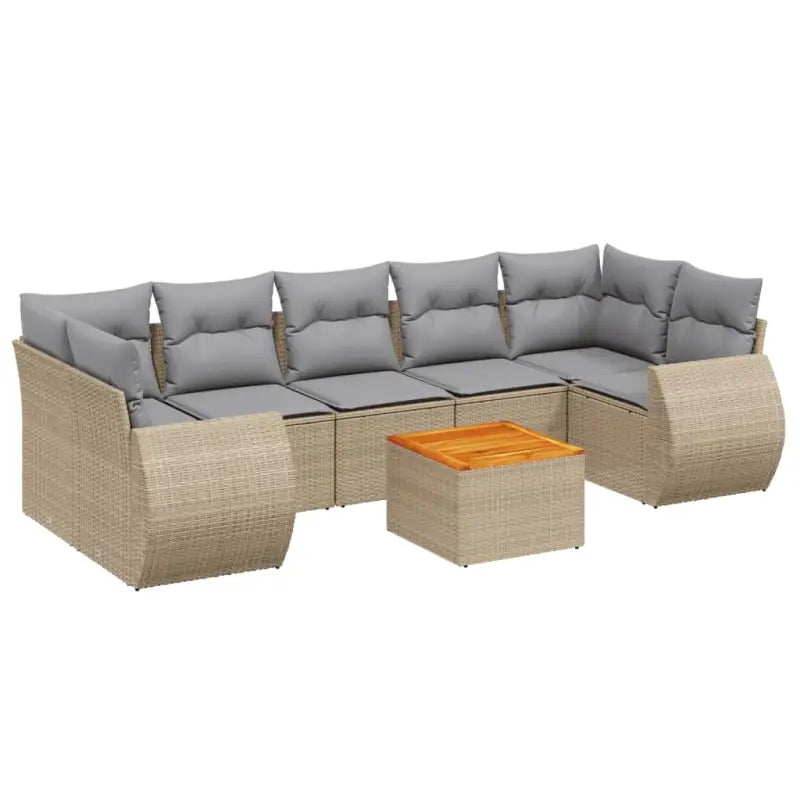Tuinset met beige materiaal en gepoedercoat staal voor buitenplezier - Tuinsets