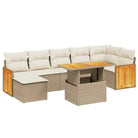 Tuinset met beige materiaal en gepoedercoat staal voor buitenplezier - Tuinsets