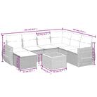 Tuinset met beige materiaal en gepoedercoat staal voor buitenplezier - Tuinsets