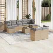 Tuinset met beige materiaal en gepoedercoat staal voor buitenplezier - Tuinsets