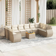 Tuinset met beige materiaal en gepoedercoat staal voor comfortabel outdoor genieten - Tuinsets