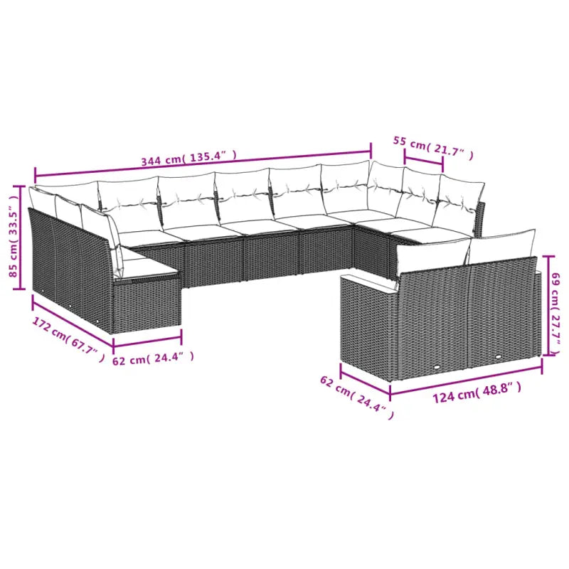 Tuinset met beige materiaal en gepoedercoat staal voor comfortabel buiten genieten - Tuinsets