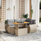 Tuinset met beige materiaal en gepoedercoat staal voor comfortabel buitenleven - Tuinsets