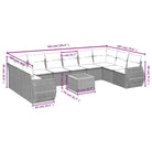Tuinset met beige materiaal en gepoedercoat staal voor comfortabel outdoor genieten - Tuinsets