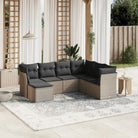 Tuinset met beige materiaal en gepoedercoat staal voor jouw terras - Lichtgrijs / Zonder tafel - Tuinsets