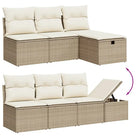 Tuinset met beige materiaal en gepoedercoat staal voor jouw terras - Tuinsets