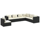 Tuinset met comfortabele zitkussens en optimale diepte zitting - Tuinsets