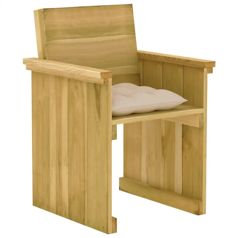Tuinset met geïmpregneerd grenenhout voor een stijlvolle buitenruimte - Tuinsets