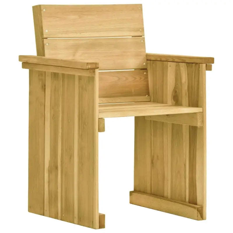 Tuinset met geïmpregneerd grenenhout voor een stijlvolle buitenruimte - Tuinsets
