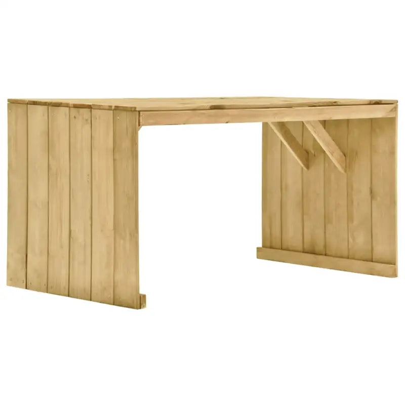Tuinset met geïmpregneerd grenenhout voor een stijlvolle buitenruimte - Tuinsets