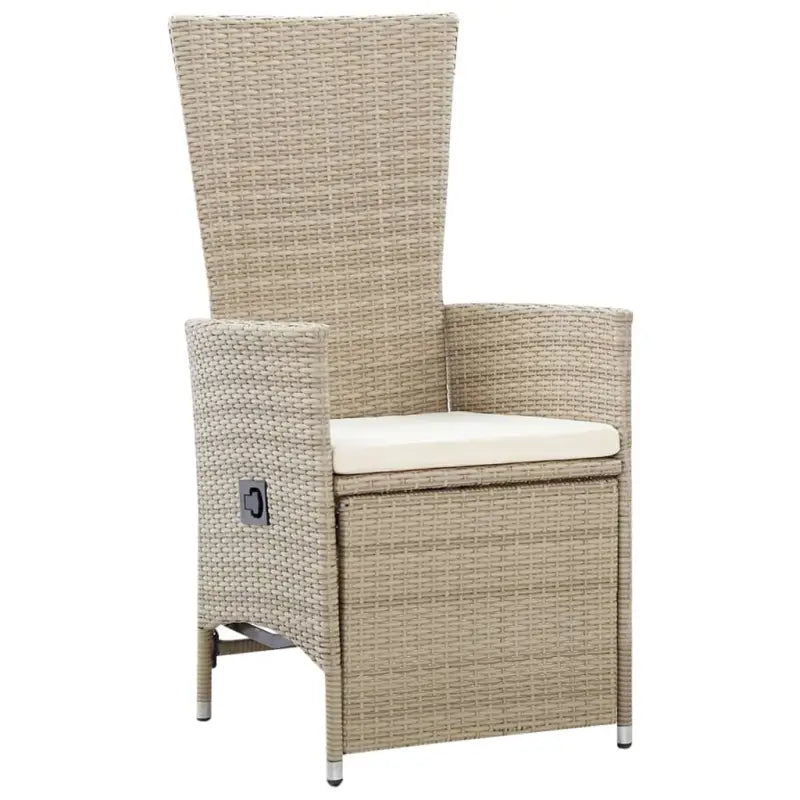 Tuinset met gemakkelijk te verstellen rugleuning en stevige stoelen - Tuinsets