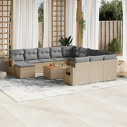 Tuinset met gemengd beige materiaal voor buitenplezier - Tuinsets