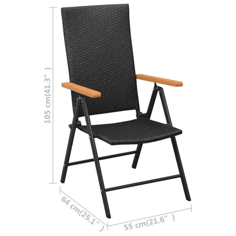 Tuinset met gepoedercoat aluminium en duurzame PE-rattan meubelen - Tuinsets