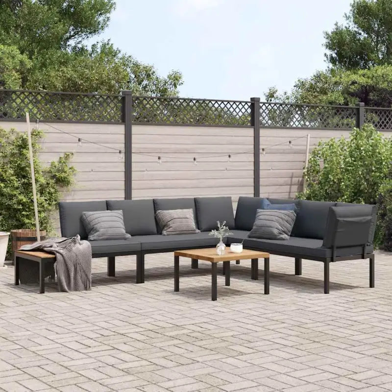 Tuinset met gepoedercoat aluminium en passende afmetingen voor jouw terras - Tuinsets