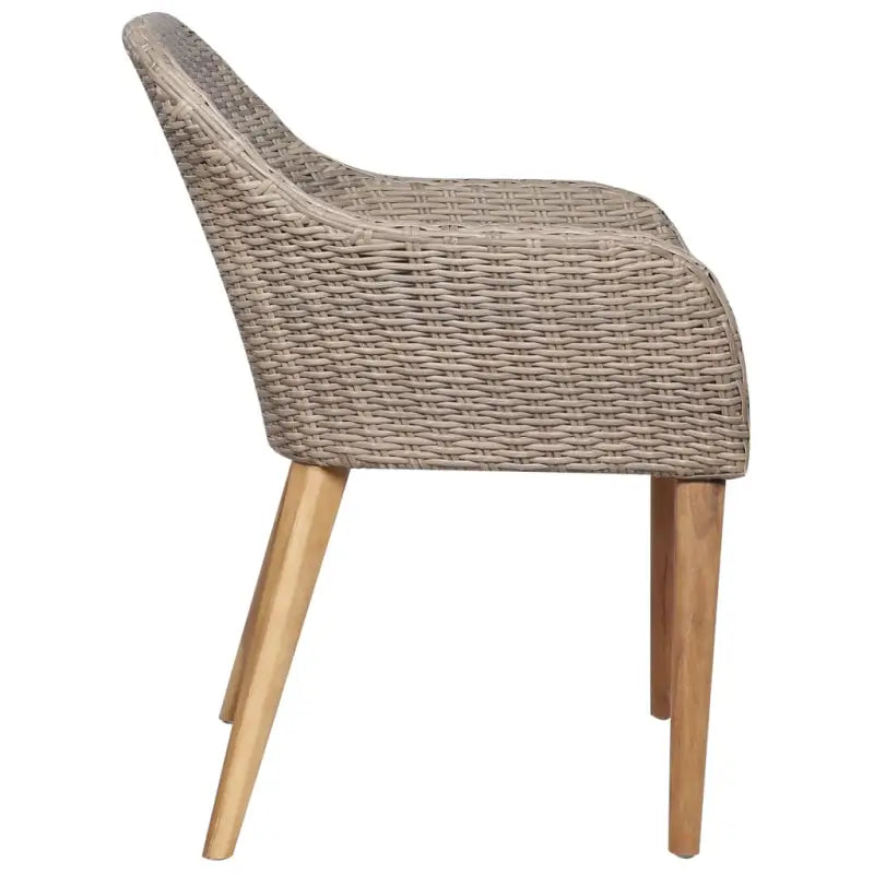 Tuinset met gepoedercoat staal voor elegant dineren en ontspannen - Tuinsets
