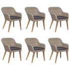 Tuinset met gepoedercoat staal voor elegant dineren en ontspannen - Tuinsets