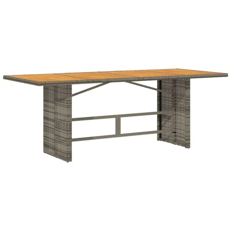 Tuinset met grijs materiaal en gepoedercoat staal voor buitengebruik - Tuinsets