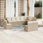 Tuinset met grijs materiaal en gepoedercoat staal voor buitengebruik - beige en crèmekleurig / Zonder tafel - Tuinsets