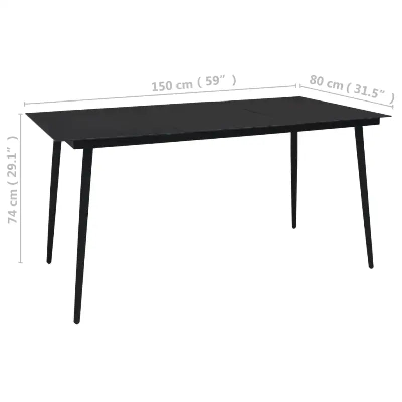 Tuinset met katoenen touw voor een elegante eethoek buiten - Tuinsets