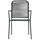 Tuinset met katoenen touw voor een elegante eethoek buiten - Tuinsets