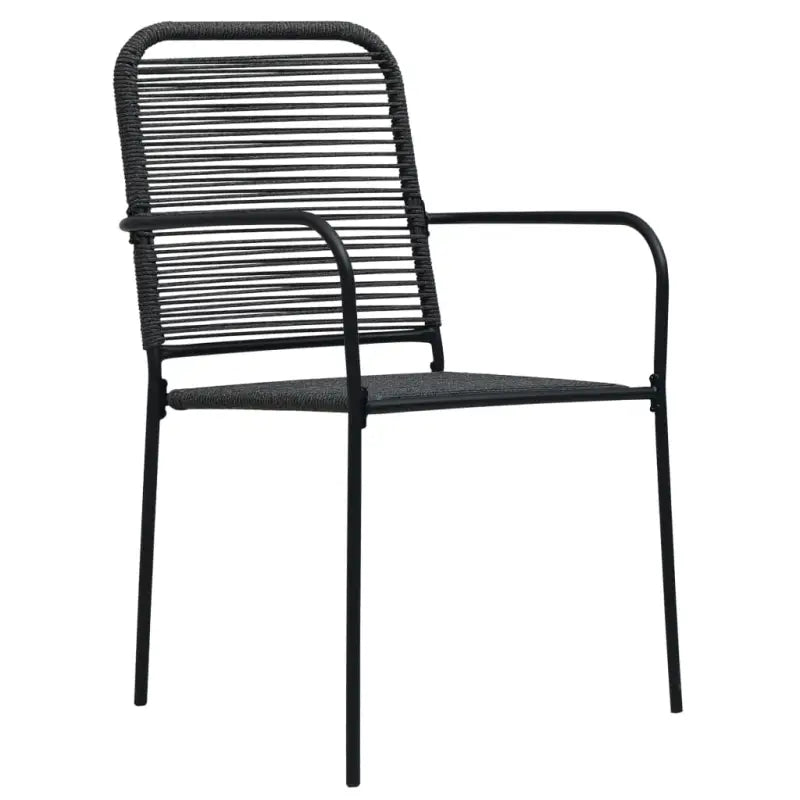 Tuinset met katoenen touw voor elegante eethoeken in tuin en patio - Tuinsets