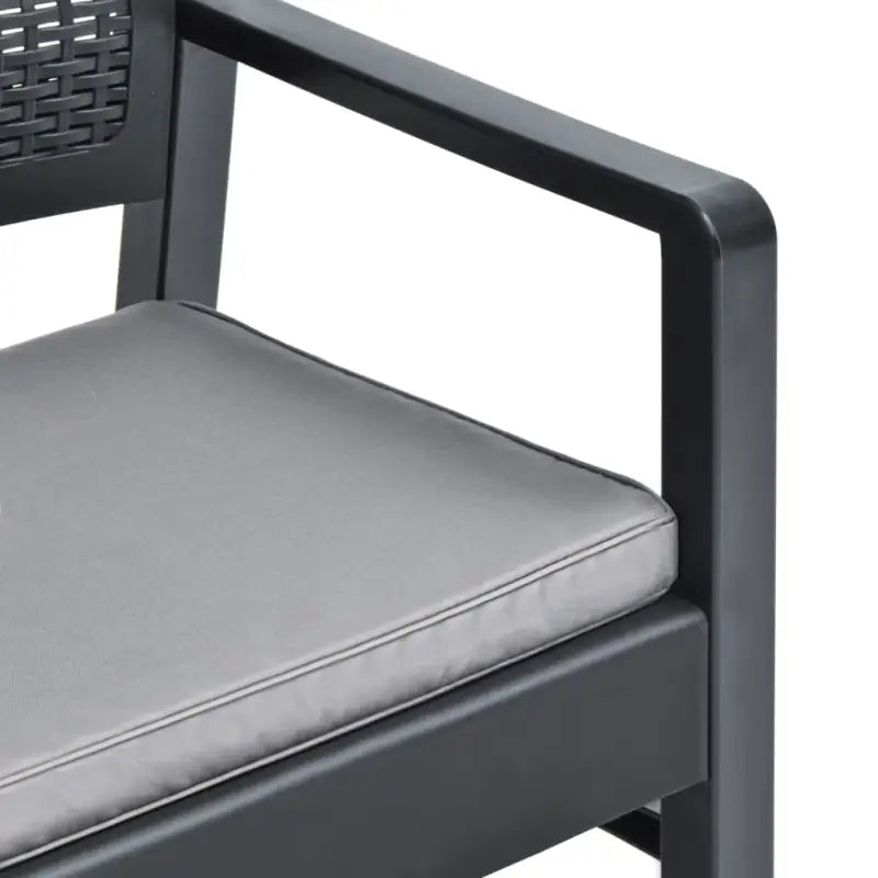 Tuinset met kunststof materiaal voor buiten met levering bevat - Tuinsets