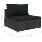 Tuinset met levering bevat stijlvolle rattan loungeset voor het hele jaar - Tuinsets