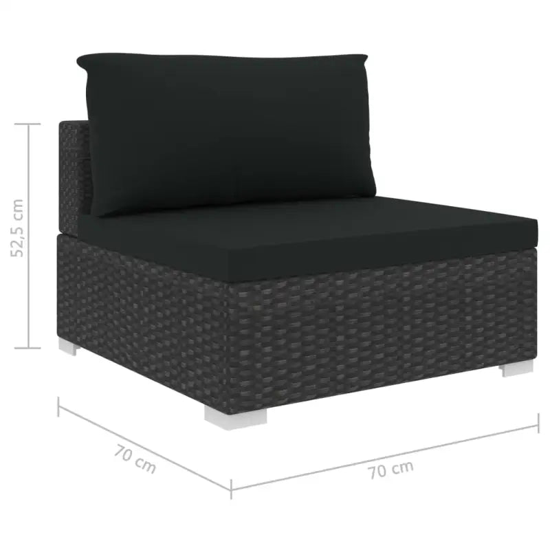 Tuinset met levering bevat stijlvolle rattan loungeset voor het hele jaar - Tuinsets