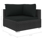 Tuinset met levering bevat stijlvolle rattan loungeset voor het hele jaar - Tuinsets