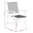 Tuinset met massief acaciahout en poly rattan voor buitenplezier - Tuinsets