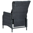 Tuinset met massief acaciahout tafel en comfortabele zitafmetingen - Donkergrijs - Tuinsets
