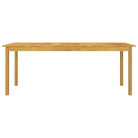 Tuinset met massief acaciahout tafel voor een stijlvolle buitenruimte - Tuinsets