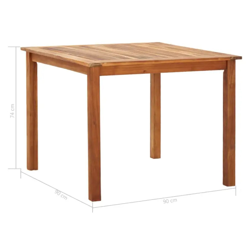 Tuinset met massief acaciahout voor elegant buiten dineren - Tuinsets