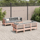 Tuinset met massief douglas vurenhout voor buiten ontspanning - Tuinsets