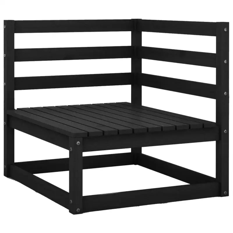 Tuinset met massief grenenhout en tafel voetenbank voor ontspanning - Tuinsets