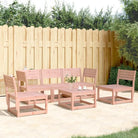 Tuinset met massief grenenhout voor een comfortabele zitervaring - Natuurlijk douglashout / Nee - Tuinsets