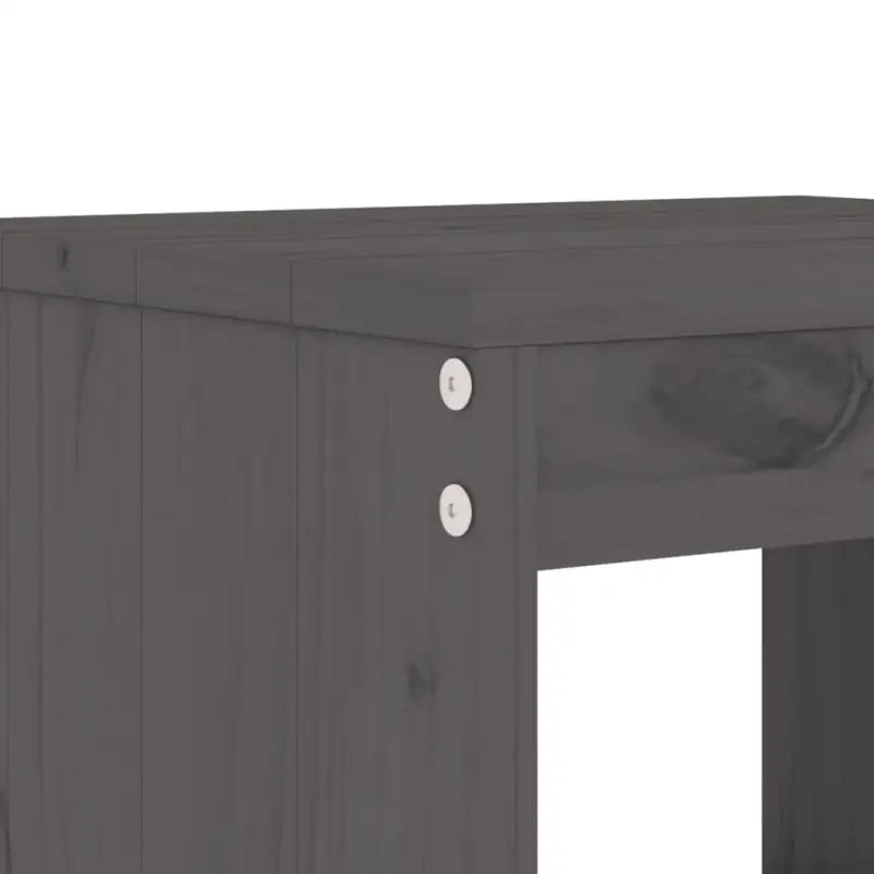 Tuinset met Massief Grenenhout voor gezellige buitenmomenten - Grijs grenenhout - Tuinsets