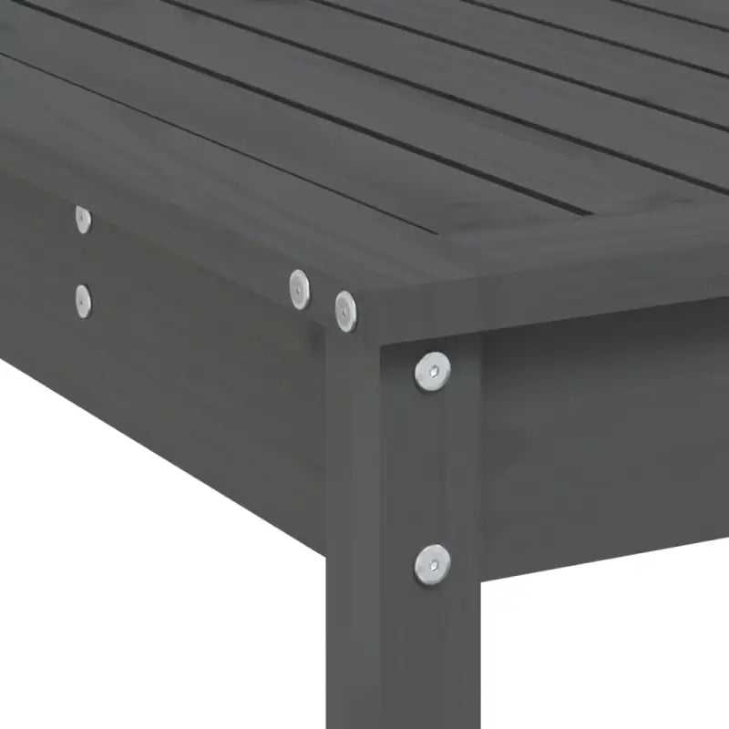 Tuinset met Massief Grenenhout voor gezellige buitenmomenten - Grijs grenenhout - Tuinsets