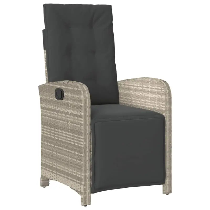 Tuinset met poly rattan en comfortabele zitervaring met gepoedercoat staal - Tuinsets