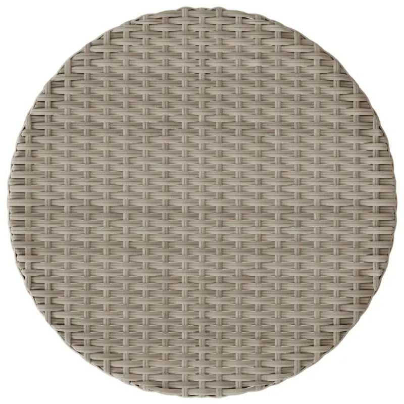 Tuinset met poly rattan en comfortabele zitervaring met gepoedercoat staal - Tuinsets